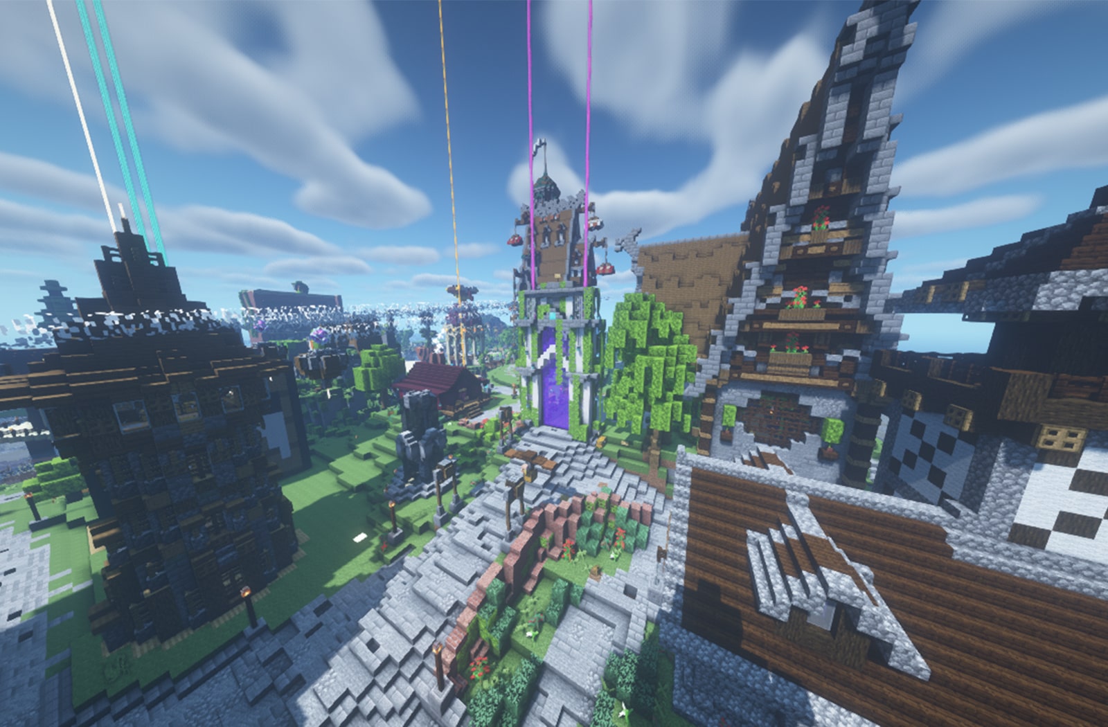 HermitCraft like Server Shopping district